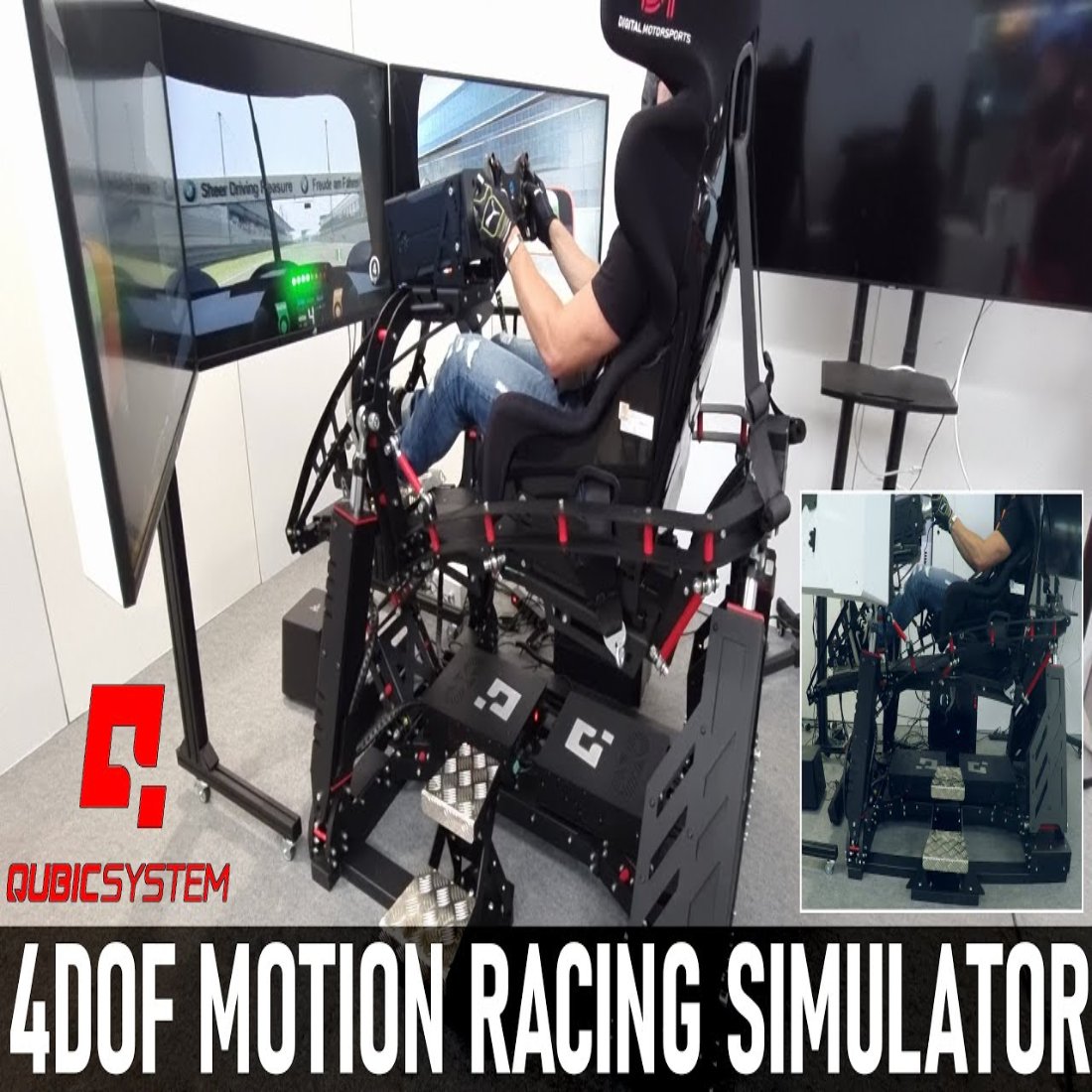 Apevie 4DOF Qubic System V20 Motion Simulator