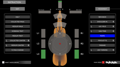 Racewood Interactive Dressage Equestrian Simulator