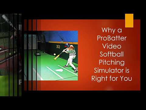 ProBatter Sports PX3 Video Softball Simulator