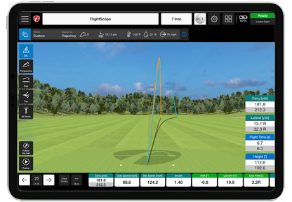 FlightScope Mevo+ Practice Golf Simulator