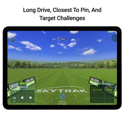 SkyTrak+ Retractable Golf Simulator