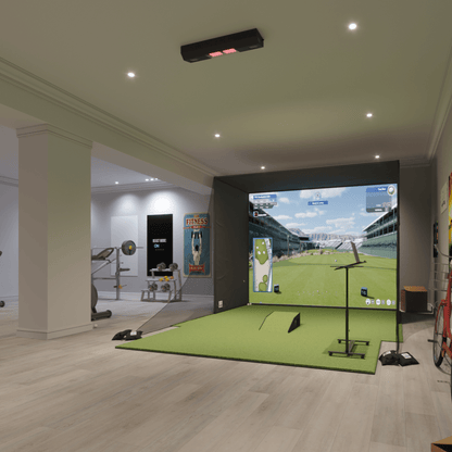 Uneekor Qed Swingbay Golf Simulator Package