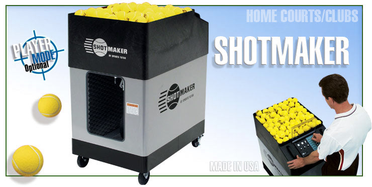 Sports Tutor Shotmaker Tennis Ball Machine