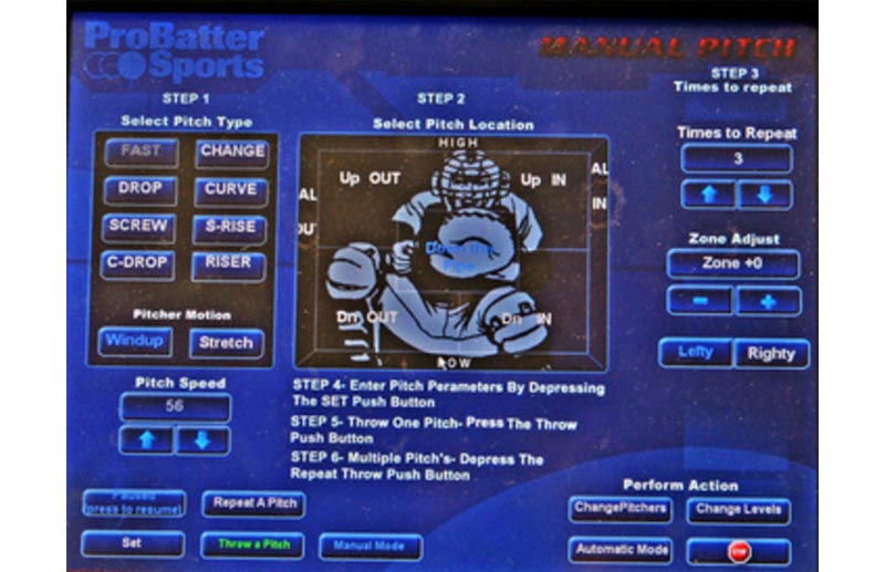 ProBatter Sports PX3 Video Softball Simulator