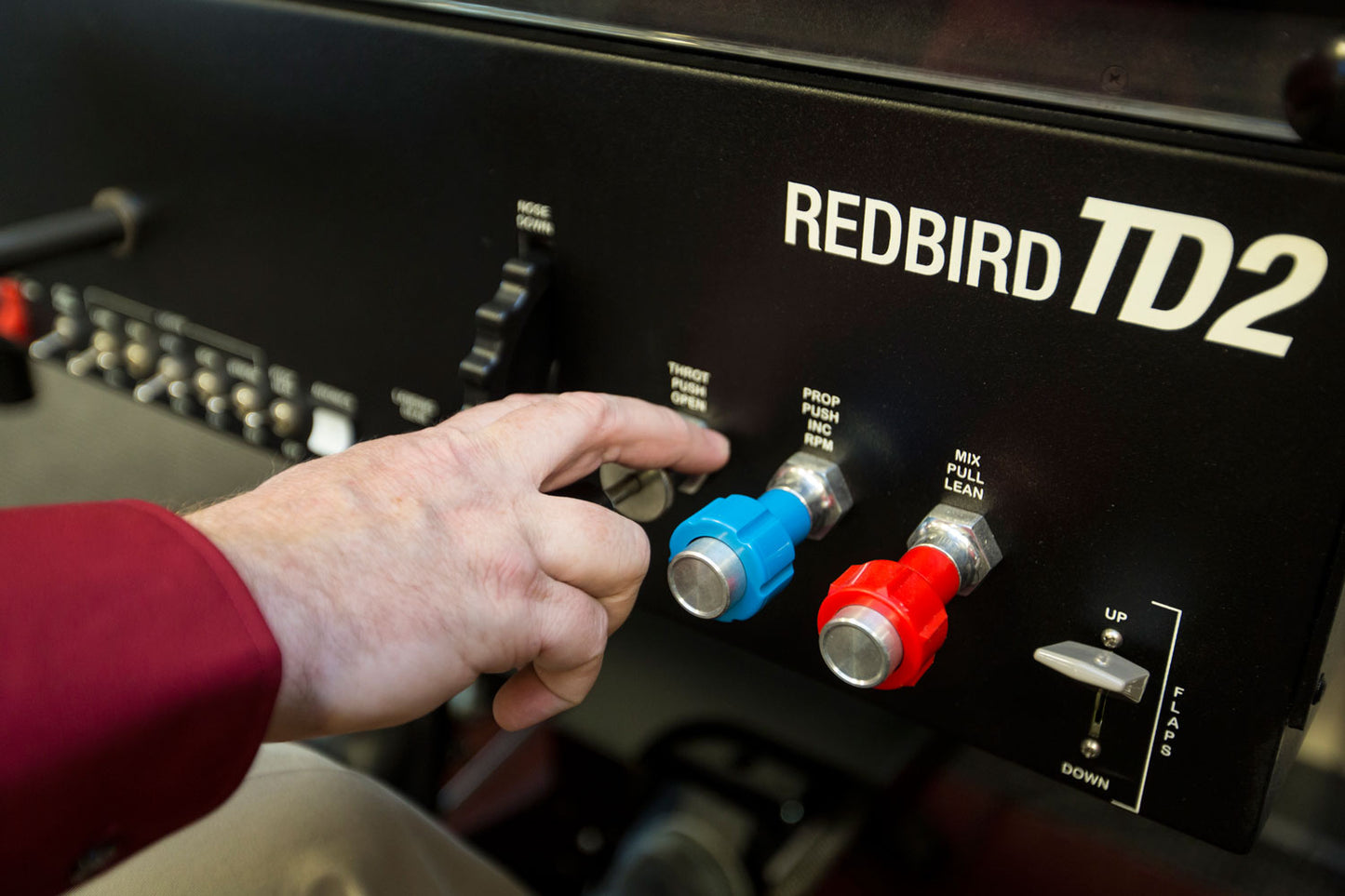 Redbird TD Flight Simulator