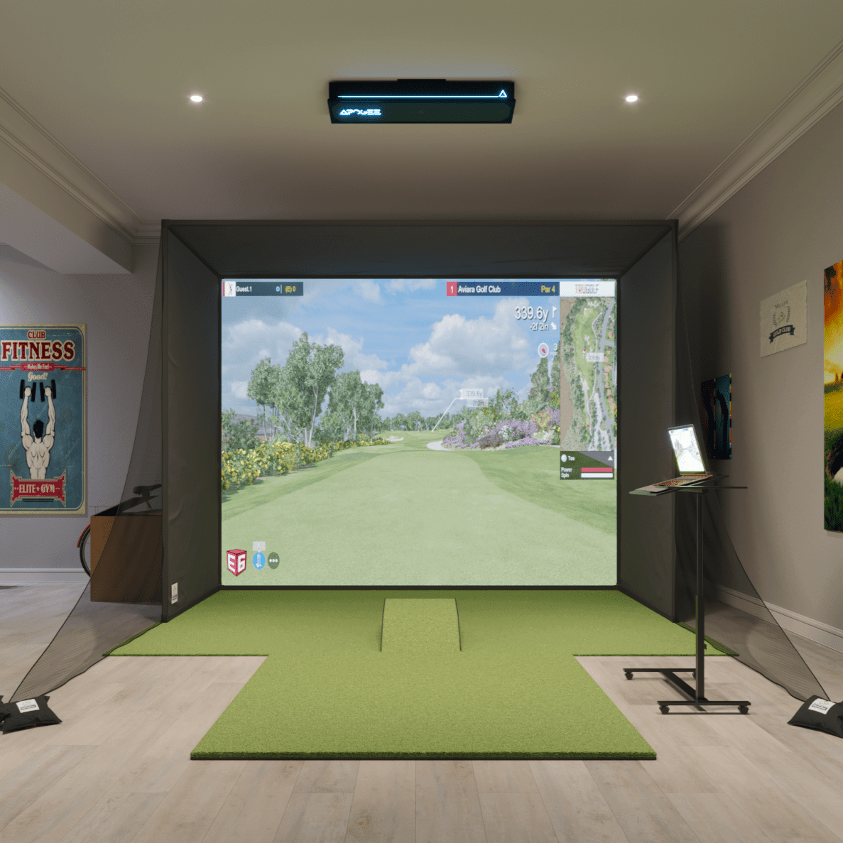 TruGolf Apogee SwingBay Golf Simulator