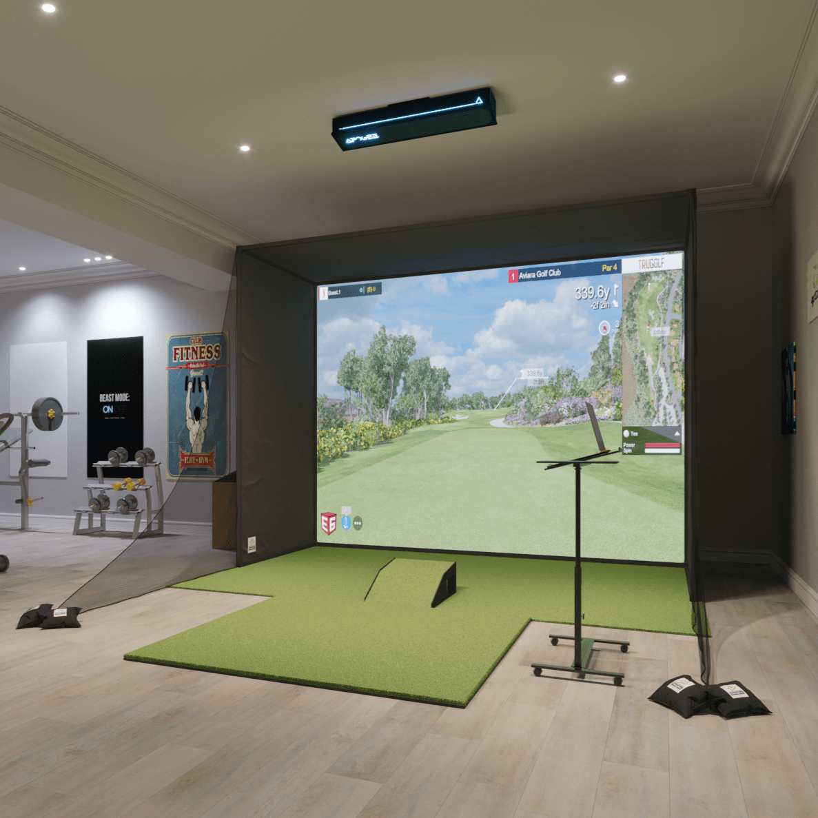 TruGolf Apogee SwingBay Golf Simulator